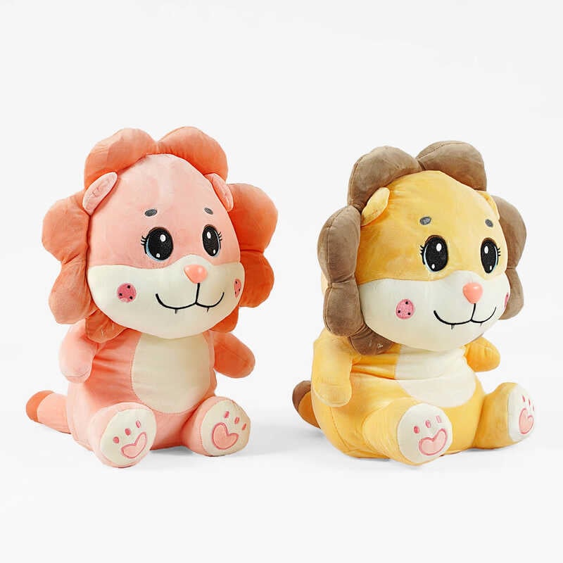 М`яка іграшка M 14720 (45) 2 кольори, левеня, висота 42 см 