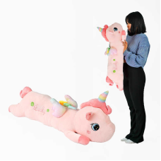 М“яка іграшка M 14725 (30) “Єдиноріжка“, довжина 83 см, у пакеті