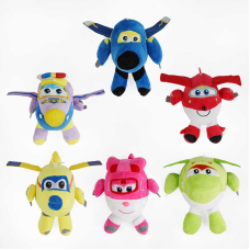 М“яка іграшка M 14748 (360) ВИДАЄТЬСЯ МІКС ВИДІВ, герої, висота 21 см