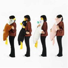 М`яка іграшка M 16970 (40) “Гусак з квіткою“, висота 120см