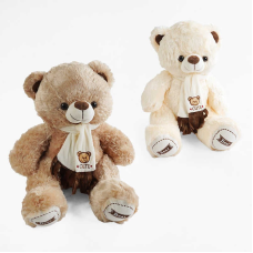 М`яка іграшка M 17374 (30) 2 кольори, “Ведмедик“, сидячий, висота - 43 см, у пакеті