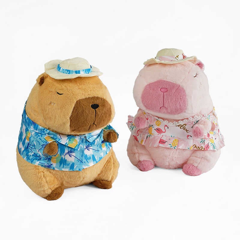 М`яка іграшка M 17705 (45) 2 кольори, “Капібара“, 40 см