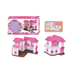 Будиночок “Щаслива сім“я“ 1805 (6) підсвічування, з меблями, в коробці