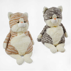 М`яка іграшка M 17841 (50) “Котик“, 2 кольори, висота: 56 см