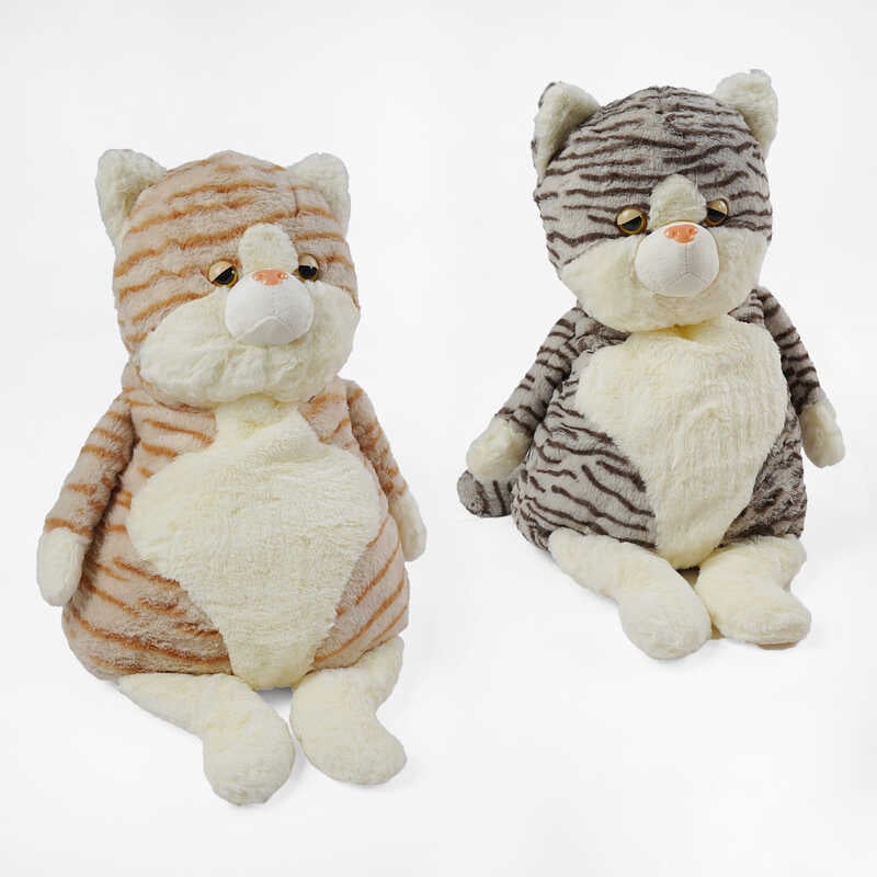 М`яка іграшка M 17841 (50) “Котик“, 2 кольори, висота: 56 см