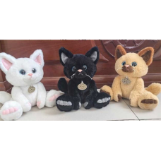 М`яка іграшка M 17932 (200) 3 види, висота 24 см, ВИДАЄТЬСЯ ТІЛЬКИ МІКС ВИДІВ