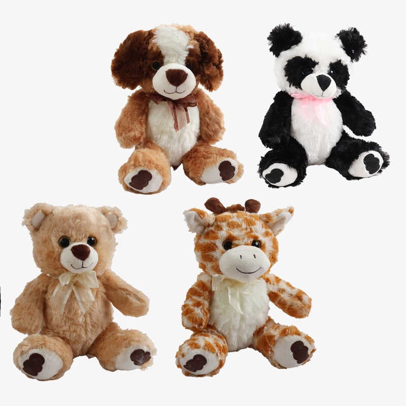 М`яка іграшка M 17935 (100) висота в сидячому положенні 26 см, ВИДАЄТЬСЯ ТІЛЬКИ МІКС ВИДІВ