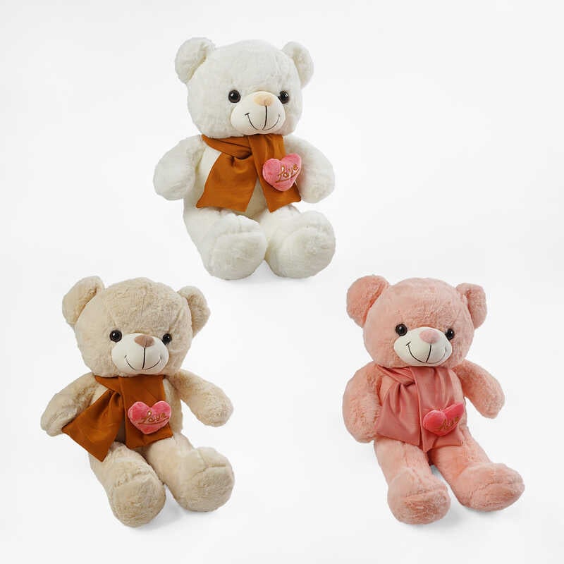 М`яка іграшка M 18056 (50) “Ведмедик”, 3 кольори, висота 54 см, синтепоновий наповнювач, ВИДАЄТЬСЯ ТІЛЬКИ МІКС ВИДІВ М`яка іграшка M 18056 (50) “Ведмедик”, 3 кольори, висота 54 см, синтепоновий наповнювач, ВИДАЄТЬСЯ ТІЛЬКИ МІКС ВИДІВ