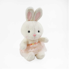 М`яка іграшка M 18087 (90) “Зайчик“, висота 44 см, сидячий, фатинова спідничка