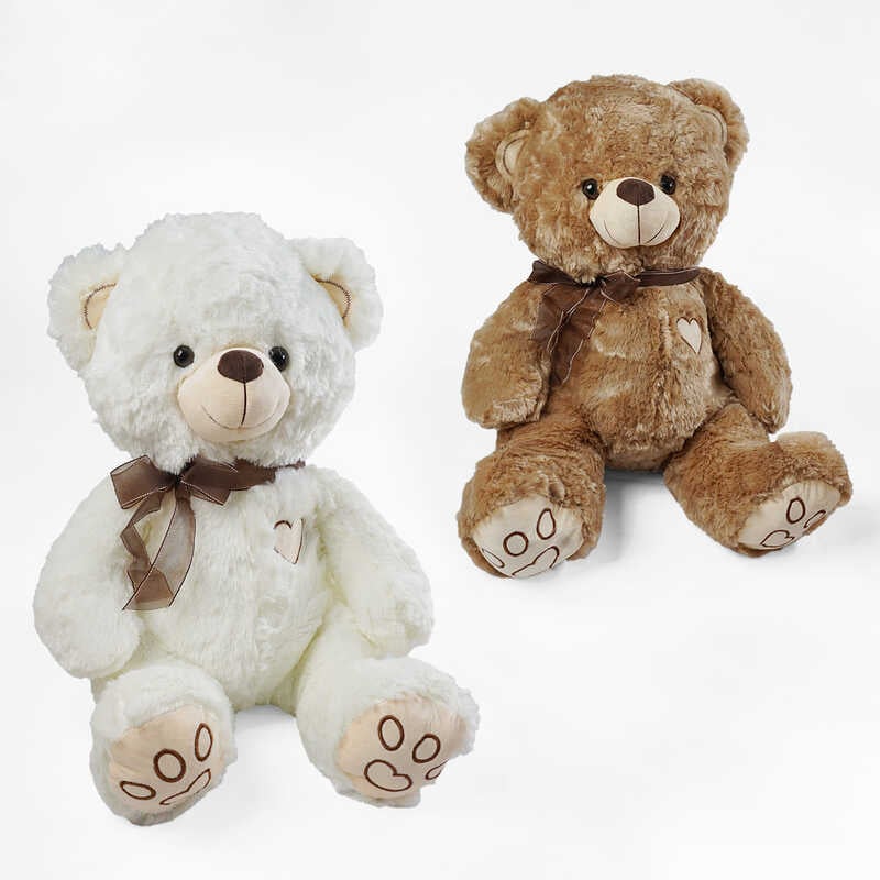 М`яка іграшка M 18112 (21) “Ведмедик”, 2 кольори, висота 47см, сидяча, пластикові очі М`яка іграшка M 18112 (21) “Ведмедик”, 2 кольори, висота 47см, сидяча, пластикові очі