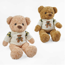 М`яка іграшка M 18117 (40)  “Ведмедик”, 2 кольори, висота 52 см, синтепоновий наповнювач