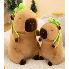 М`яка іграшка M 18193 (75) 37 см, “Капібара”, знімний рюкзачок