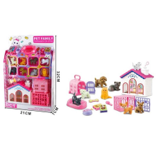 Будиночок 136-9 A (60/2) 4 собаки, 4 коти, аксесуари, переноски, в коробці