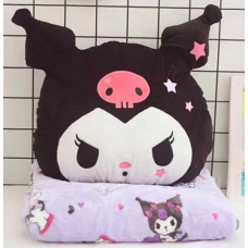 М`яка іграшка M 18281 (50) герой, текстильна, 38 см, плед