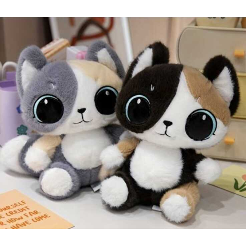 М`яка іграшка M 18318 (200) 2 види, “Котик”, висота 28см