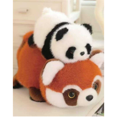 М`яка іграшка M 18460 (100) двостороння, вивернушка, довжина 37 см