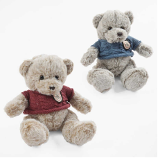 М`яка іграшка M 18477 (150) 2 види, “Ведмедик“, висота в сидячому положенні 20 см