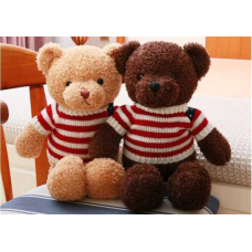 М`яка іграшка M 18525 (100) 2 кольори, “Ведмедик“, висота - 45 см