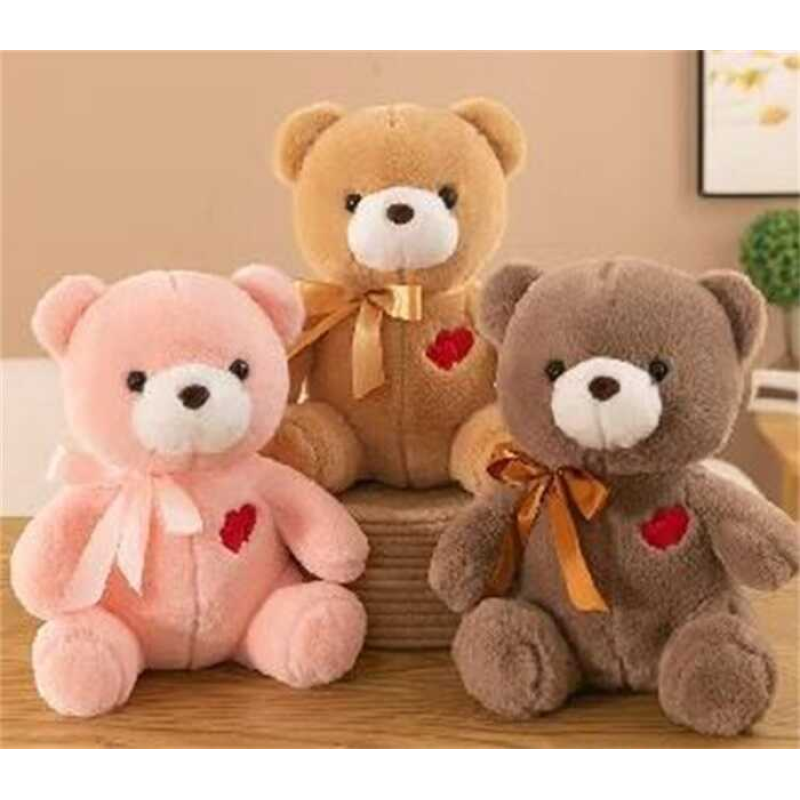 М`яка іграшка M 18532 (50) 3 кольори, “Ведмедик”, висота: 40 см, ВИДАЄТЬСЯ МІКС