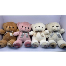 М`яка іграшка M 18537 (100) 4 кольори, “Ведмедик”, висота: 45 см, ВИДАЄТЬСЯ МІКС