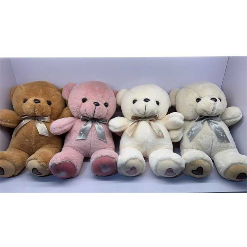 М`яка іграшка M 18537 (100) 4 кольори, “Ведмедик”, висота: 45 см, ВИДАЄТЬСЯ МІКС