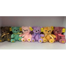 М`яка іграшка M 18543 (100) 6 кольорів, “Ведмедик”, висота: 28 см, ВИДАЄТЬСЯ МІКС 