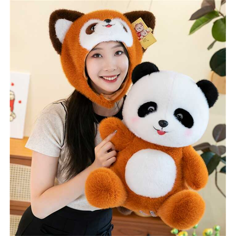 М`яка іграшка M 18554 (60) “Панда“, знімний капюшон, висота в сидячому положені: 38 см, в пакеті М`яка іграшка M 18554 (60) “Панда“, знімний капюшон, висота в сидячому положені: 38 см, в пакеті