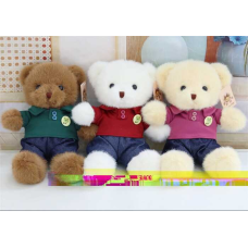 М`яка іграшка M 18574 (120) 3 види, “Ведмедик”, висота: 30 см, ВИДАЄТЬСЯ МІКС