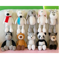 М`яка іграшка M 18776 (200) “Тваринка”, середня висота - 34 см, ВИДАЄТЬСЯ ТІЛЬКИ МІКС ВИДІВ