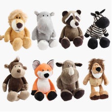 М`яка іграшка M 18778 (200) “Звірятко“, сидяча, висота 23 см, ВИДАЄТЬСЯ ТІЛЬКИ МІКС ВИДІВ
