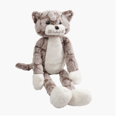 М`яка іграшка M 18803 (90) “Котик“, сидяча, загальна довжина 62 см, висота в сидячому положенні 34 см, пластикові очі