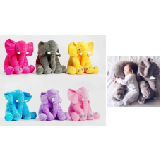 М“яка іграшка M 47430 (36) ВИДАЄТЬСЯ ТІЛЬКИ МІКС ВИДІВ, 6 кольорів, слоник, 48 см