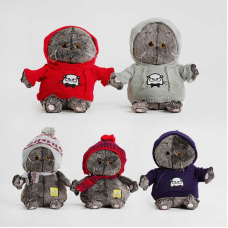 М’яка іграшка M 47438 (200) ВИДАЄТЬСЯ ТІЛЬКИ МІКС ВИДІВ, “Шотландське кошеня“, 35см