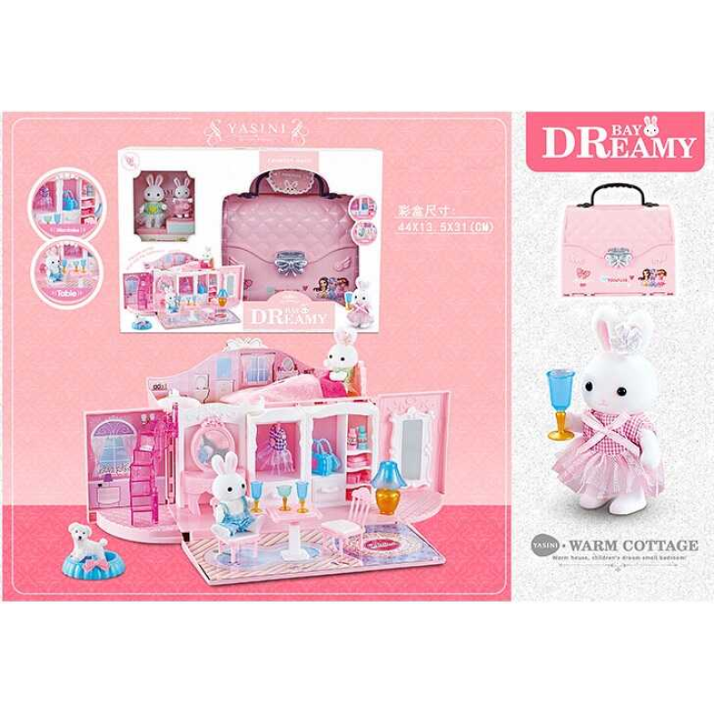 Будиночок 6629 (12) “Розкладна сумочка-будиночок“, 3 поверхи, 2 флоксових героя, домашній улюбленець, меблі, аксесуари, в коробці Будиночок 6629 (12) “Розкладна сумочка-будиночок“, 3 поверхи, 2 флоксових героя, домашній улюбленець, меблі, аксесуари, в коробці