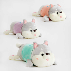 М“яка іграшка М 14674 (20) 3 кольори, цуценя, довжина 59 см ВИДАЄТЬСЯ ТІЛЬКИ МІКС ВИДІВ