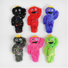 М“яка іграшка М 14817 (100) 6 кольори ЦІНА ЗА 12 ШТУК В УПАКОВЦІ, брелок