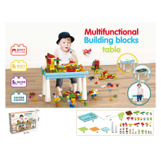 Ігровий столик з конструктором 6319 (6) стільчик, конструктор, 99 деталей, в коробці