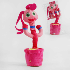 М`яка іграшка С 53132 (100) “Матуся-монстрик“, звук, світло, функія запису голосу, танцює, h-33 см, в пакеті