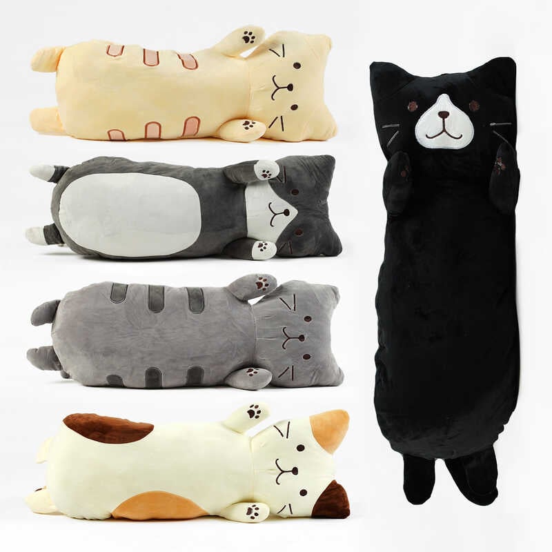 М“яка іграшка С 62891 (30) 5 видів, “Котик”, розмір 67х34 см, ВИДАЄТЬСЯ ТІЛЬКИ МІКС