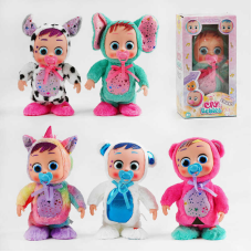 М`яка інтерактивна іграшка C 62898 (36) 5 видів, звук, плаче, сміється, ходить, висота 31 см, в коробці, ВИДАЄТЬСЯ ТІЛЬКИ МІКС ВИДІВ