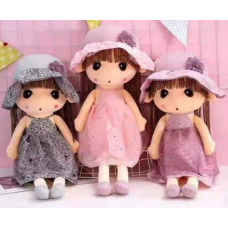 М`яка лялька M 16976 (60) 3 види, ВИДАЄТЬСЯ МІКС висота 62 см