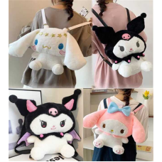 М`який рюкзак M 18178 (100) висота: 30 см, одне відділення на блискавці, регульована довжина лямок, в пакеті, ВИДАЄТЬСЯ ТІЛЬКИ МІКС ВИДІВ