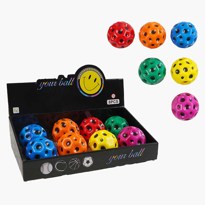 М`яч “Гравіті бол“ B 39292 (18) ЦІНА ЗА 8 ШТУК В БЛОЦІ, підсвічування, D=8 см, в коробці