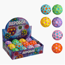 М“яч “Гравіті бол“ C 66785 (32) “WToys“, ЦІНА ЗА 12 ШТУК В БЛОЦІ, діаметр - 6 см, підсвічування, в коробці