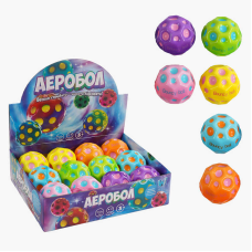 М“яч “Гравіті бол“ C 66786 (32) “WToys“, ЦІНА ЗА 12 ШТУК В БЛОЦІ, діаметр - 7 см, підсвічування, в коробці