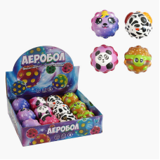 М“яч “Гравіті бол“ C 66788 (32) “WToys“, ЦІНА ЗА 12 ШТУК В БЛОЦІ, діаметр - 7 см, в коробці