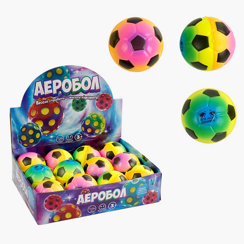 М“яч “Гравіті бол“ C 66794 (32) “WToys“, ЦІНА ЗА 12 ШТУК В БЛОЦІ, діаметр - 7 см, в коробці
