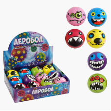 М“яч “Гравіті бол“ C 66796 (32) “WToys“, ЦІНА ЗА 12 ШТУК В БЛОЦІ, діаметр - 7 см, у коробці