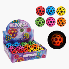 М“яч “Гравіті бол“ C 66805 (32) “WToys“, ЦІНА ЗА 12 ШТУК В БЛОЦІ, діаметр - 6 см, підсвічування, в коробці