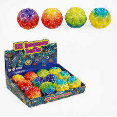 М`яч “Гравіті бол“ C 66914 (32)  ЦІНА ЗА 12 ШТУК В БЛОЦІ діаметр 7 см, гравітаційний стрибунець, підсвічування
